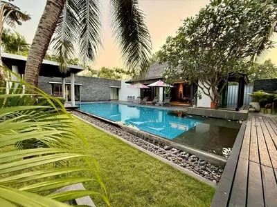 อัญชัน วิลล่า, 4 ห้องนอน, สระว่ายน้ำส่วนตัว, ใกล้ลากูน่า, ให้เช่า - Laguna, Phuket - อสังหาริมทรัพย์ขายหรือให้เช่าในภูเก็ต