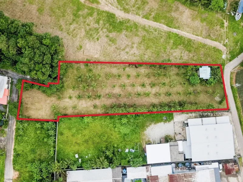 3,640 sqm Land Plot, Dual Road Access, Ban Pon, Thalang - Thalang, Phuket - Main photo