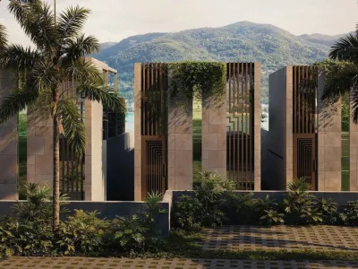 Вилла на Патонге с видом на море и бассейном – 2 спальни, 2 санузла - Patong, Phuket - Фото 6
