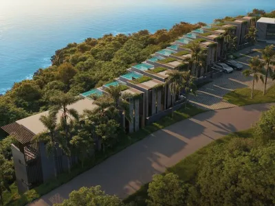 Вилла на Патонге с видом на море и бассейном – 2 спальни, 2 санузла - Patong, Phuket - Фото 3