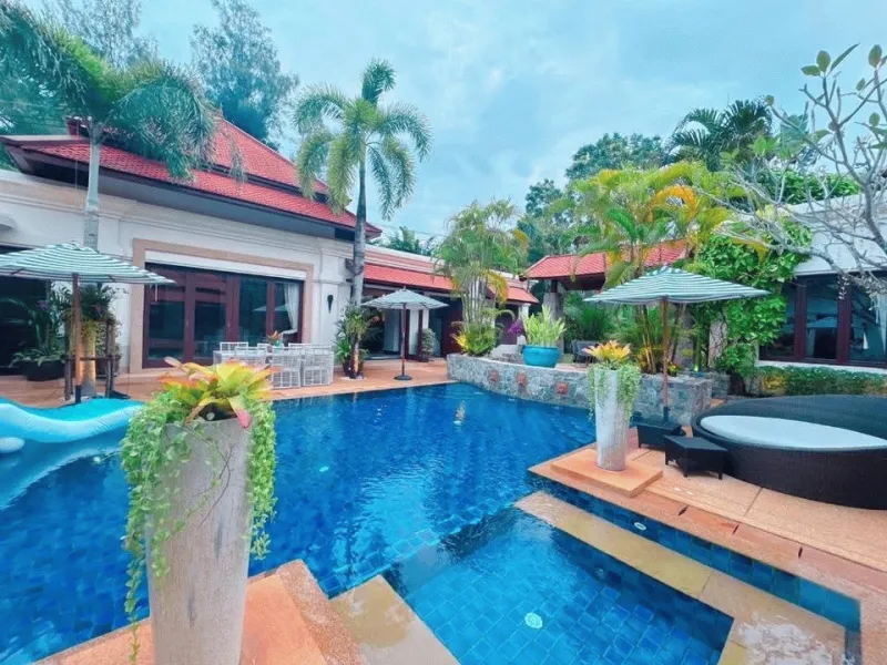 Sai Taan Estate, 5-Bedroom Balinese Villa for Rent, Bang Tao - Bang Tao, Phuket - Main photo