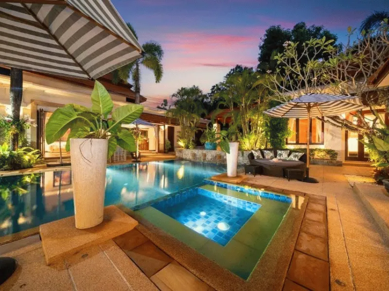 Sai Taan Estate, 5-Bedroom Balinese Villa for Rent, Bang Tao - Bang Tao, Phuket - Main photo