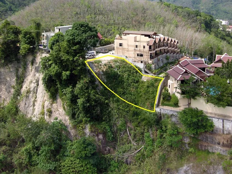 376 sqm Sea View Land, Patong Hillside, Freehold - Patong, Phuket - Main photo