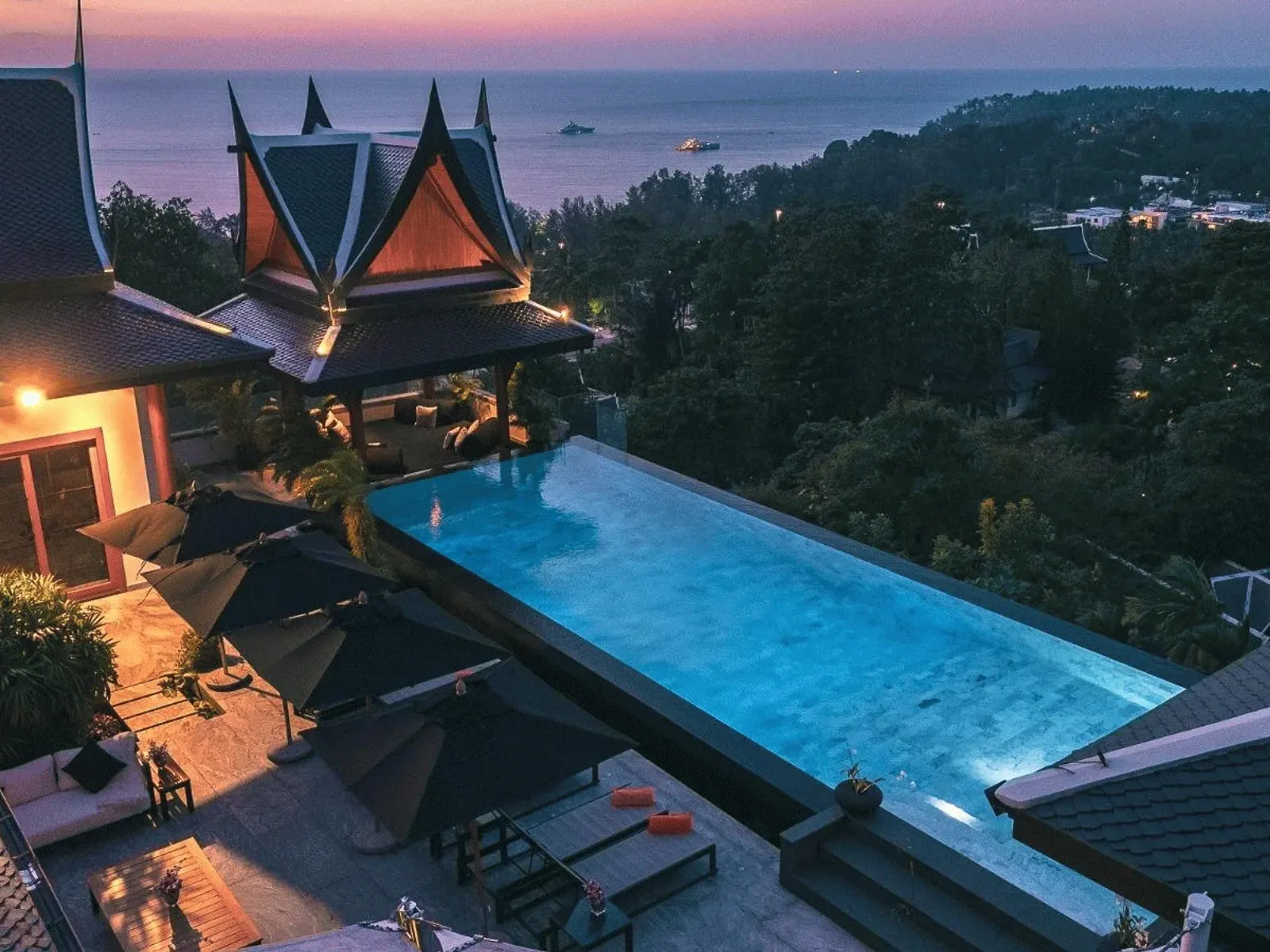 10-Bedroom Sea View Pool Villa for Rent, Surin Hill - Surin Beach, Phuket - Photo 18