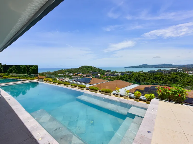 Andamaya, 3-Bedroom Sea View Penthouse, Surin Bay, Freehold - Cherng Talay, Phuket - Main photo