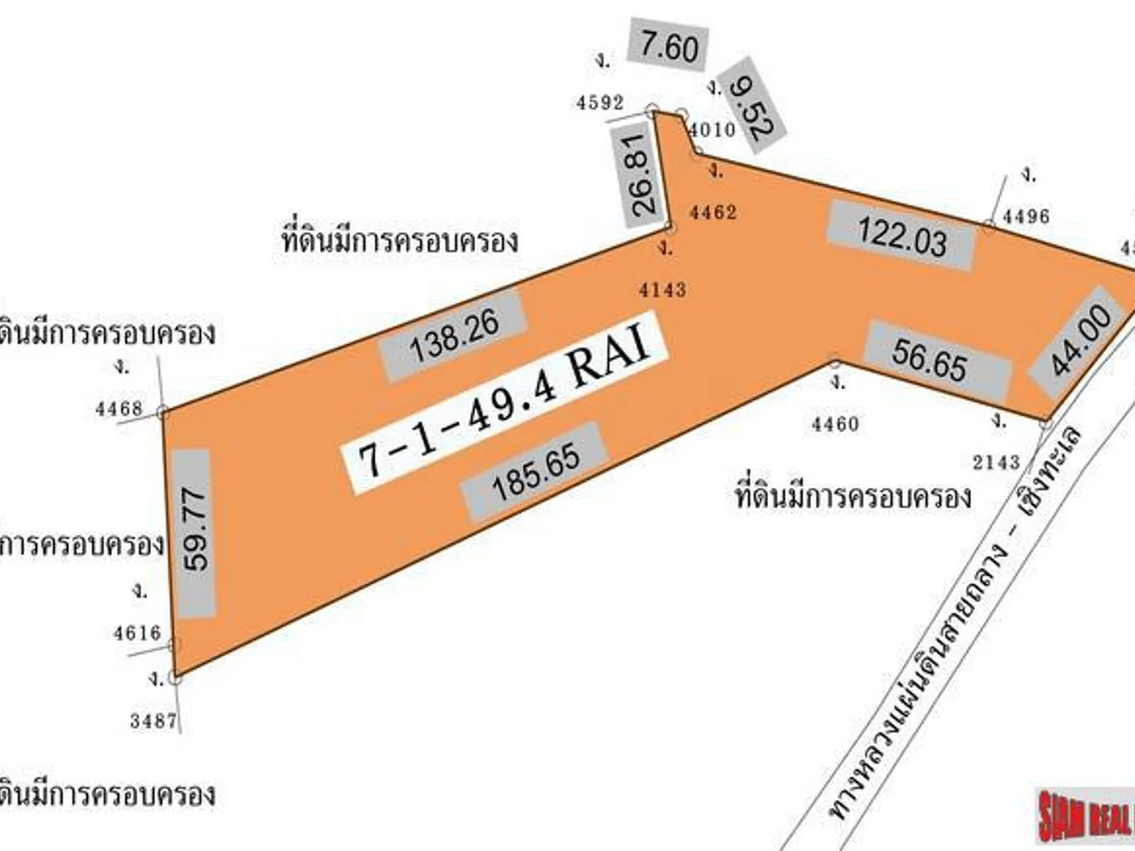 11,796 sqm Flat Land for Sale, Baan Don, Cherng Talay, Freehold - Cherng Talay, Phuket - Photo 3