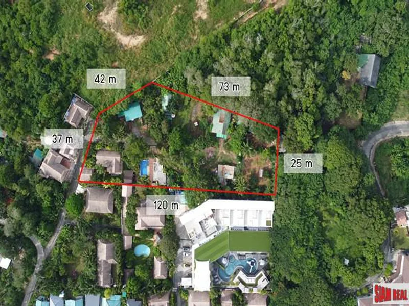 4,590 sqm Land with Pool House for Sale, Rawai, 10 Min Walk to Beach, Freehold - Rawai, Phuket - Main photo