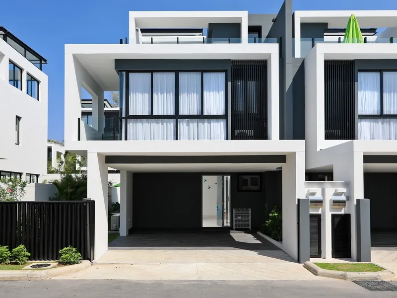 Laguna Park 2, 3-Bedroom Townhouse with Rooftop Terrace for Sale, Laguna, Freehold - Laguna, Phuket - Main photo