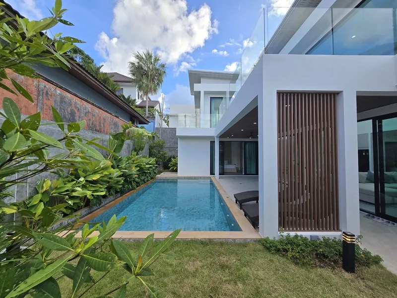 3-Bedroom New Pool Villa for Sale, Rawai, High Ceilings, Freehold - Rawai, Phuket - Main photo