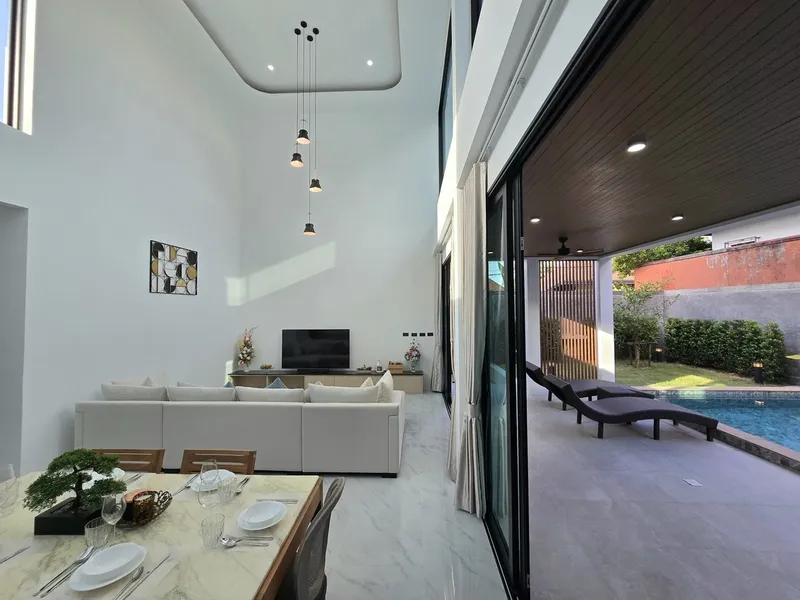 3-Bedroom New Pool Villa for Sale, Rawai, High Ceilings, Freehold - Rawai, Phuket - Main photo