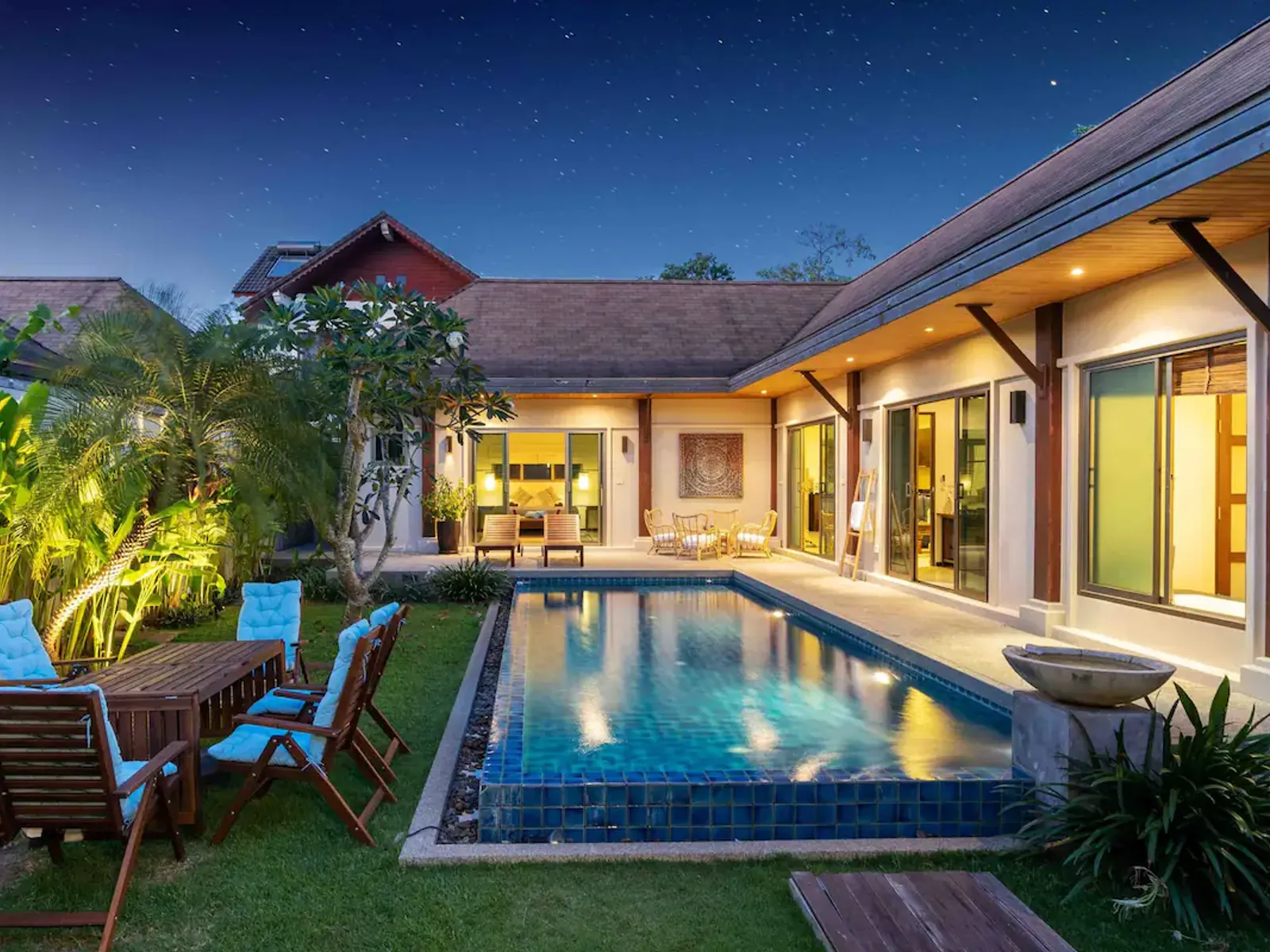 The Niche, 3-Bedroom Thai-Style Pool Villa for Rent, Nai Harn - Nai Harn, Phuket - Photo 2