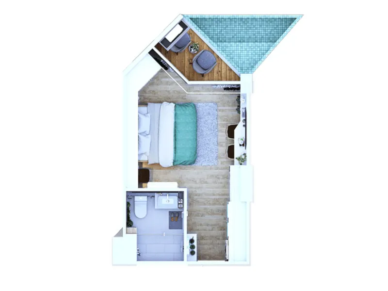 Serene Condo Surin, Foreign Freehold Studio with Pool Access, Surin - Surin Beach, Phuket - Main photo