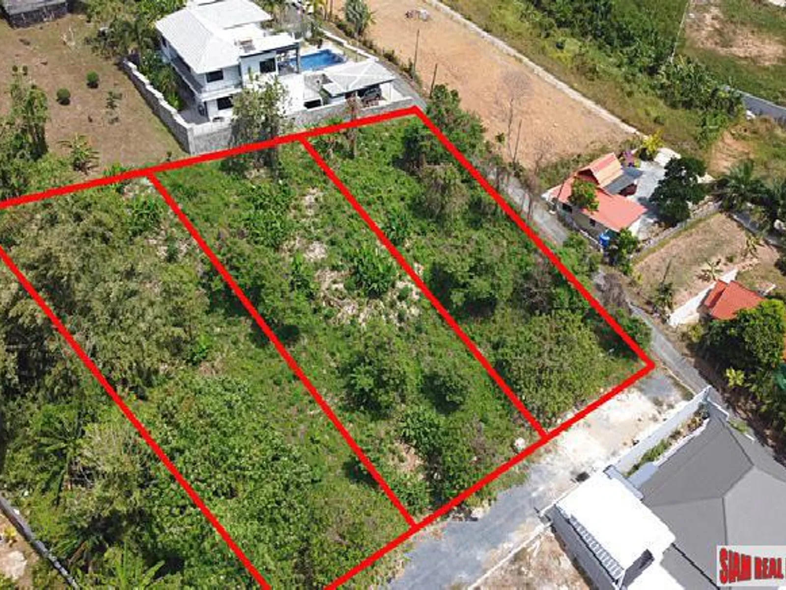 2,444 sqm Sea View Land, Rawai, 3 Separate Chanote Plots, Freehold - Rawai, Phuket - Photo 6