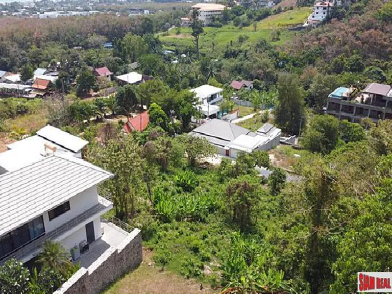 2,444 sqm Sea View Land, Rawai, 3 Separate Chanote Plots, Freehold - Rawai, Phuket - Main photo