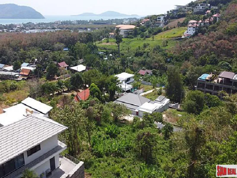 2,444 sqm Sea View Land, Rawai, 3 Separate Chanote Plots, Freehold - Rawai, Phuket - Main photo