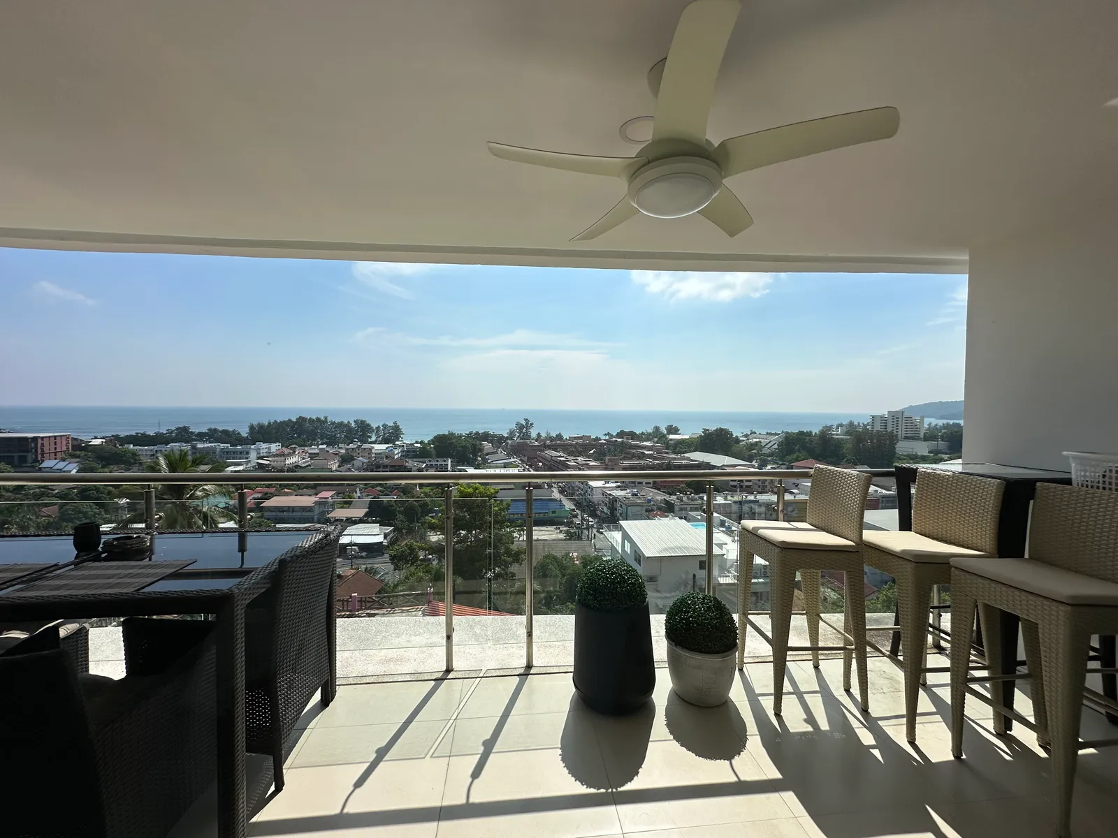 Sunset Plaza, 2-Bedroom Sea View Condo for Rent, Karon - Karon, Phuket - Photo 1