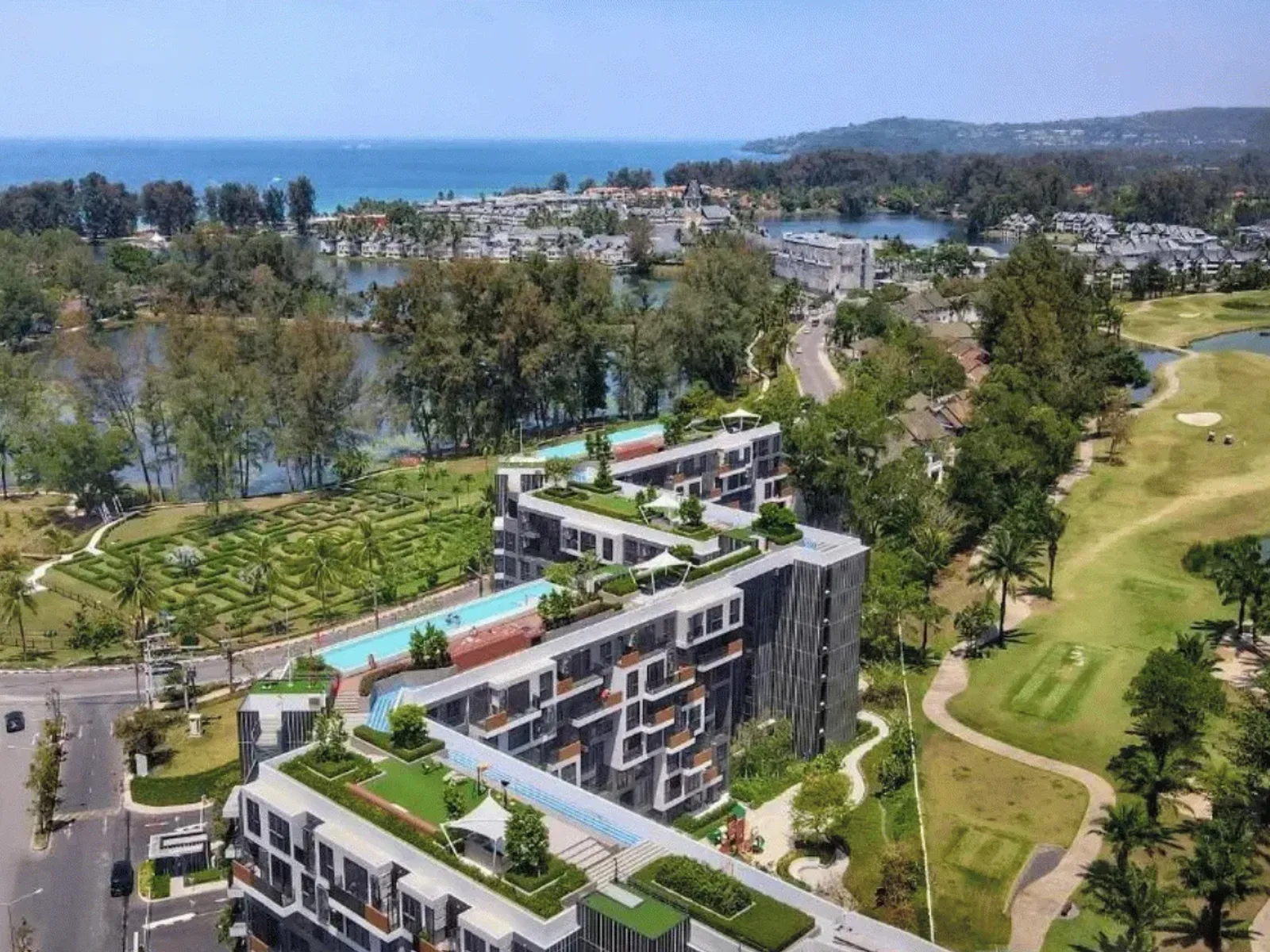 Sky Park Laguna, 1-Bedroom Lake View Condo for Sale (29 sqm) - Laguna, Phuket - Photo 1