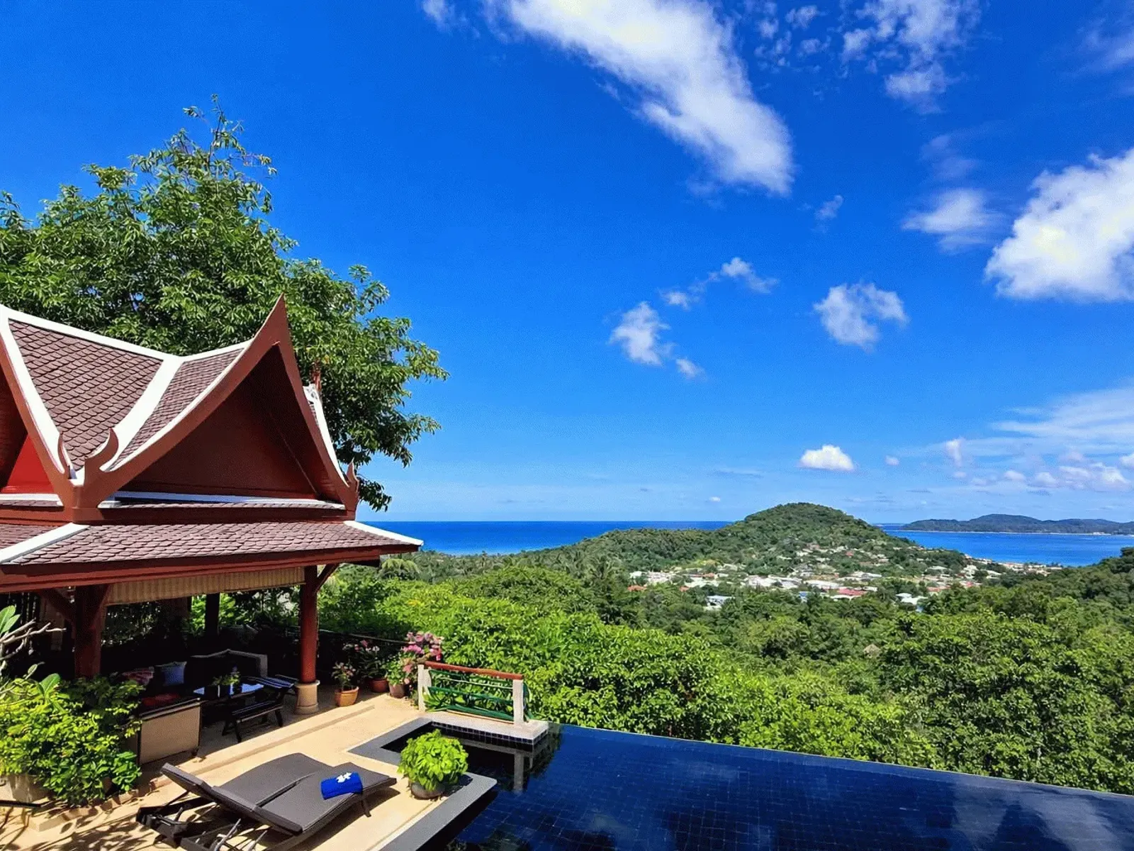 3-Bedroom Balinese Sea View Villa for Rent, Surin Beach - Surin Beach, Phuket - Photo 3