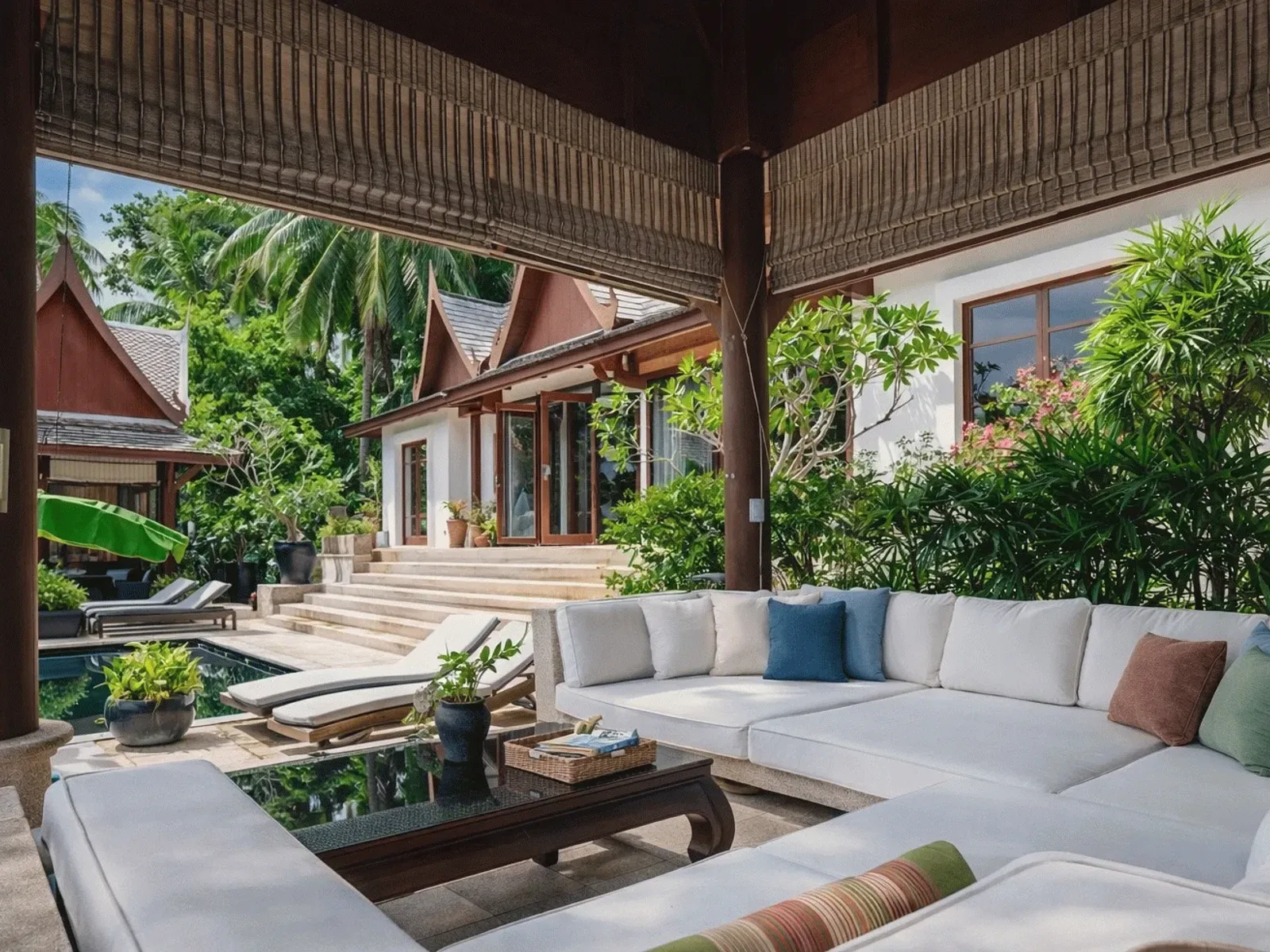3-Bedroom Balinese Sea View Villa for Rent, Surin Beach - Surin Beach, Phuket - Photo 4