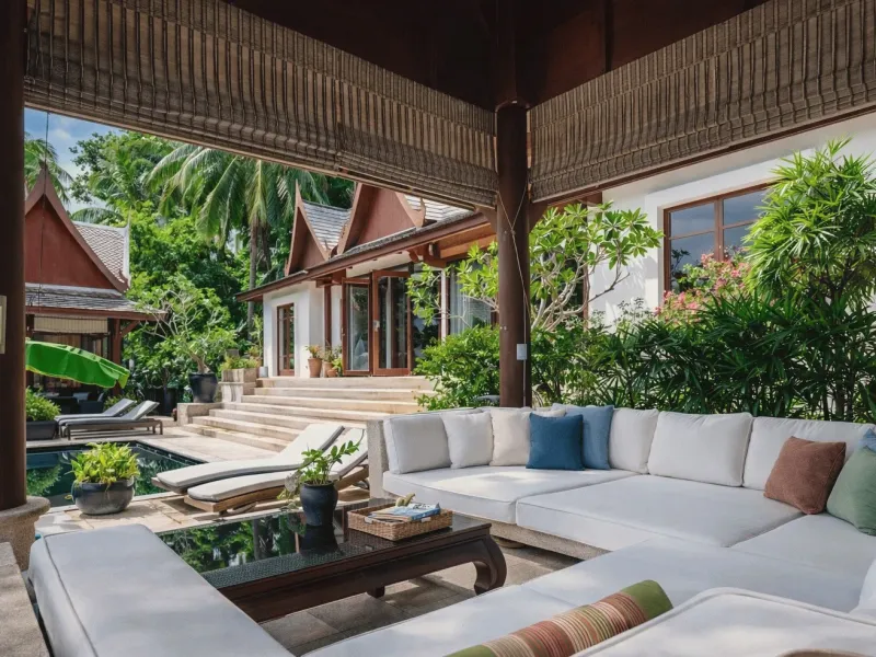 3-Bedroom Balinese Sea View Villa for Rent, Surin Beach - Surin Beach, Phuket - Main photo