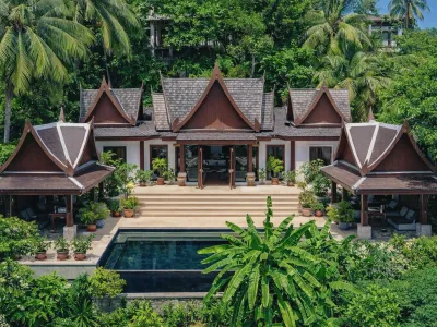 Villa balinaise de 3 chambres avec vue sur mer à louer, Plage de Surin - Surin Beach, Phuket - Propriété à vendre ou louer à Phuket