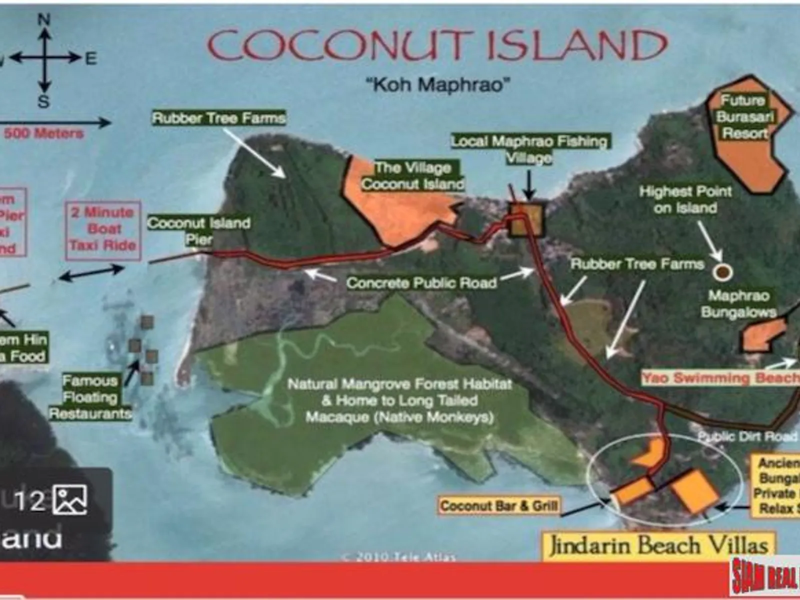 3 Rai Sub-Divided Land for Sale, Koh Maprao, Coconut Island - Koh Maprao, Phuket - Photo 12