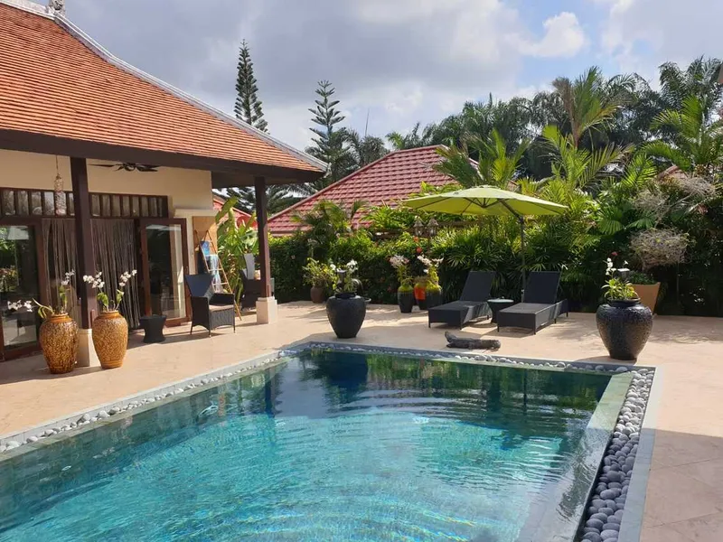 Sujika Gardens, 3-Bedroom Courtyard Pool Villa for Rent, Cherng Talay - Cherng Talay, Phuket - Main photo