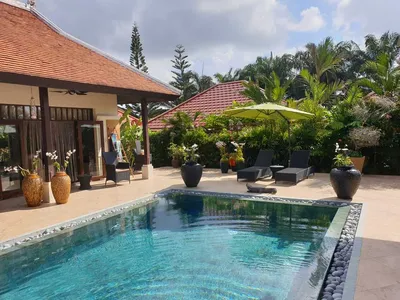 Sujika Gardens, 3-Bedroom Courtyard Pool Villa for Rent, Cherng Talay - Cherng Talay, Phuket - Property for sale or rent in Phuket