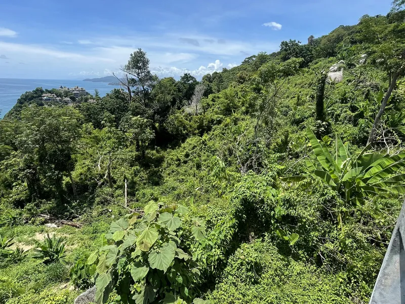 1,172 sqm Sea View Land, Millionaire Road, Kamala, Freehold - Kamala, Phuket - Main photo