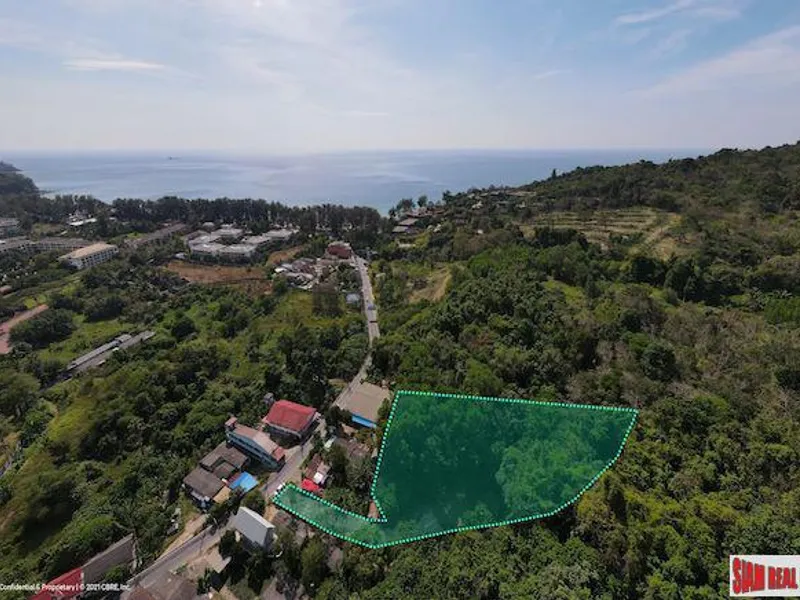 3,412 sqm Sea View Land for Sale, Near Nai Thon Beach, Freehold - Nai Thon, Phuket - Main photo