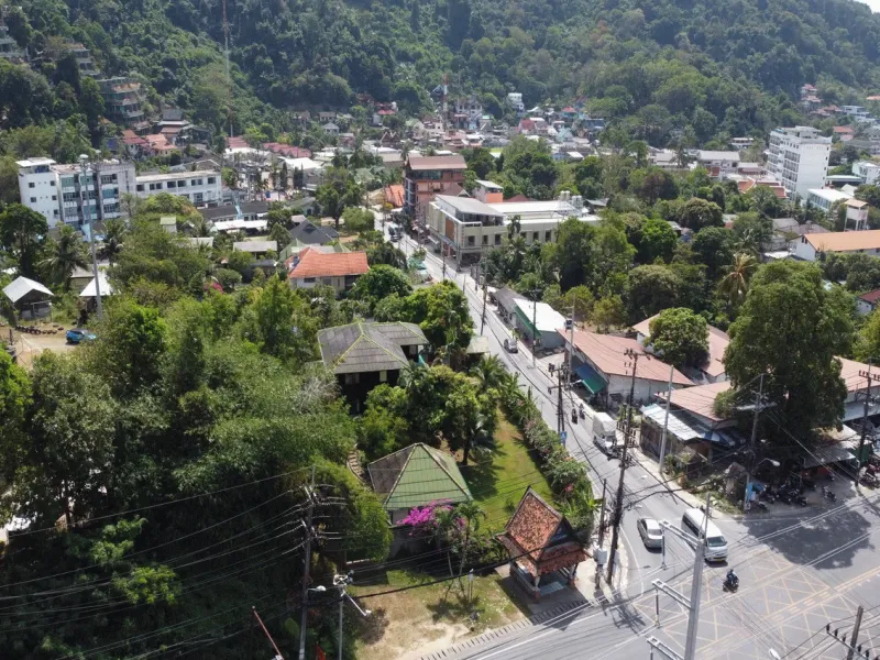Corner Land & House, 1+ Rai, Commercial Potential, Karon/Kata - Karon, Phuket - Main photo