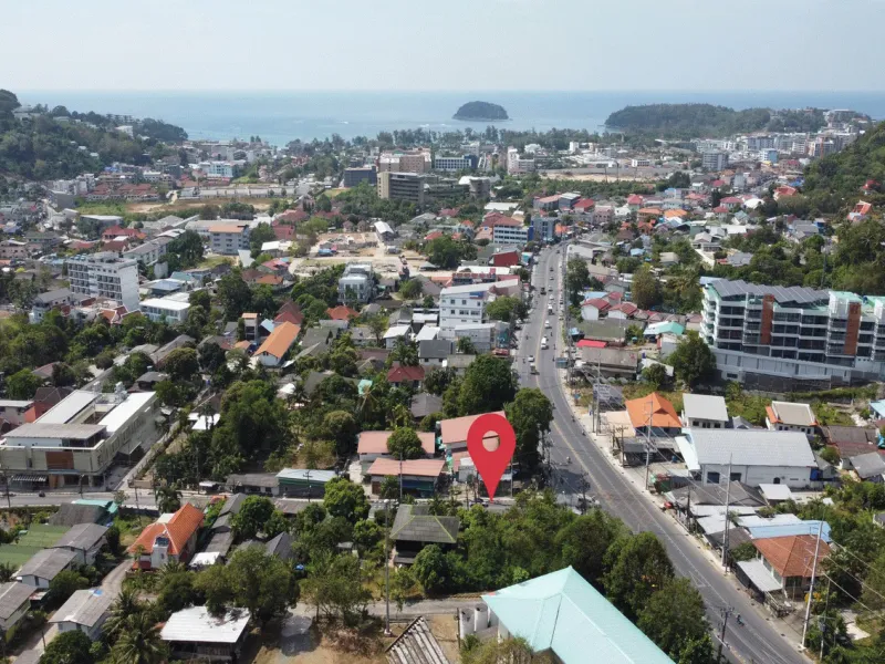 Corner Land & House, 1+ Rai, Commercial Potential, Karon/Kata - Karon, Phuket - Main photo