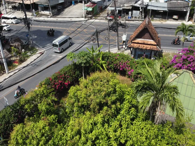 Corner Land & House, 1+ Rai, Commercial Potential, Karon/Kata - Karon, Phuket - Main photo