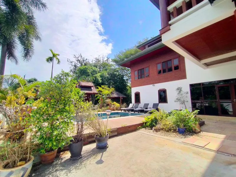 4-Bedroom Thai Teak Pool Villa for Rent, Rawai - Rawai, Phuket - Main photo
