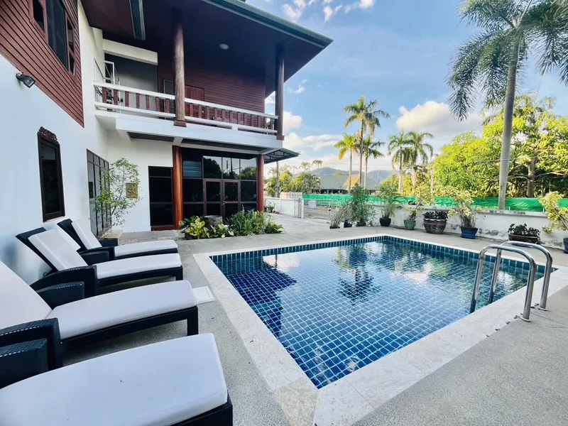 4-Bedroom Thai Teak Pool Villa for Rent, Rawai - Rawai, Phuket - Main photo