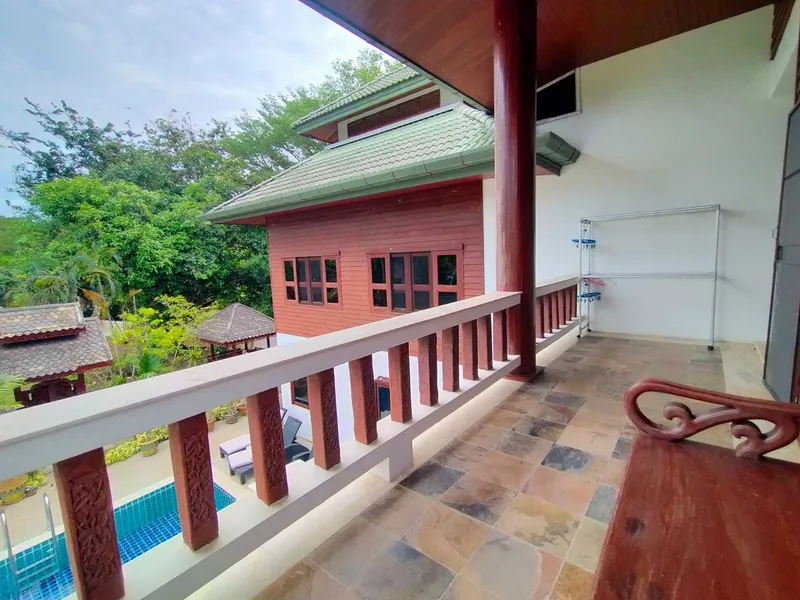 4-Bedroom Thai Teak Pool Villa for Rent, Rawai - Rawai, Phuket - Main photo