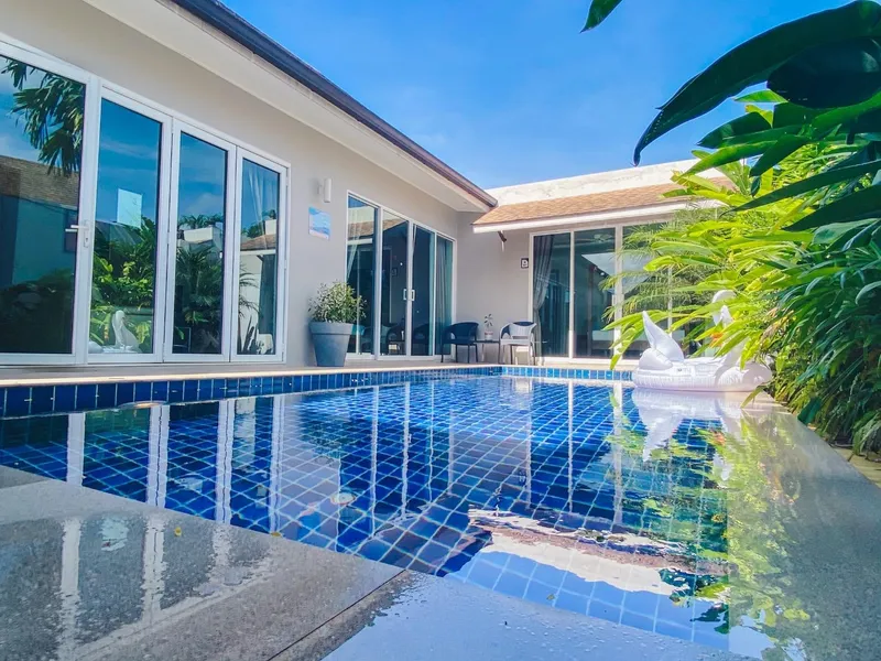3-Bedroom Modern Pool Villa for Rent, Cherng Talay (150 sqm) - Cherng Talay, Phuket - Main photo