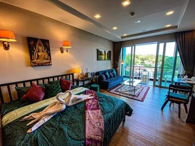 1-Bedroom Sea View Condo for Rent, Karon, 15 Min Walk to Beach - Karon, Phuket - See all photos