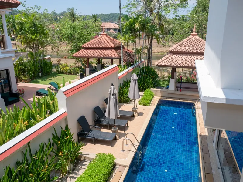Laguna Village, Villa 4+1 chambres avec piscine à louer, vue sur le lac - Laguna, Phuket - Photo principale