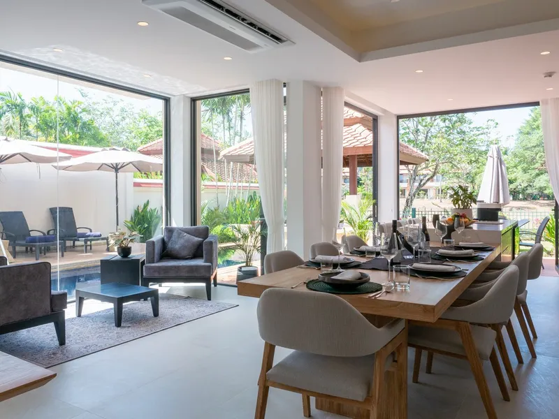 Laguna Village, Villa 4+1 chambres avec piscine à louer, vue sur le lac - Laguna, Phuket - Photo principale