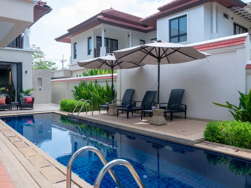 Laguna Village, Villa 4+1 chambres avec piscine à louer, vue sur le lac - Laguna, Phuket - Photo principale