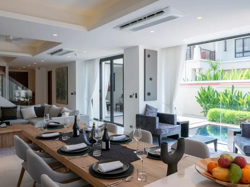 Laguna Village, Villa 4+1 chambres avec piscine à louer, vue sur le lac - Laguna, Phuket - Photo principale