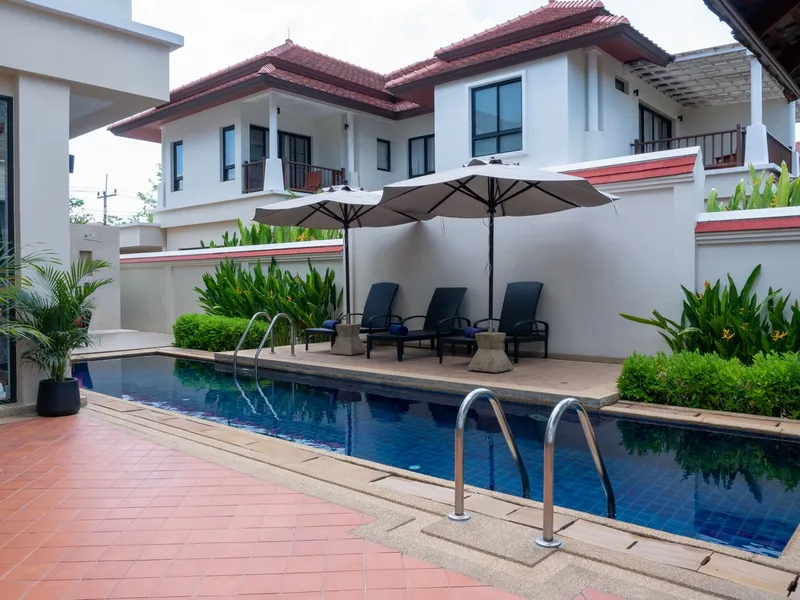 Laguna Village, Villa 4+1 chambres avec piscine à louer, vue sur le lac - Laguna, Phuket - Photo principale