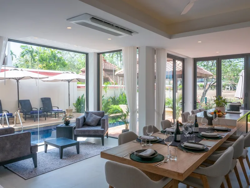 Laguna Village, Villa 4+1 chambres avec piscine à louer, vue sur le lac - Laguna, Phuket - Photo principale