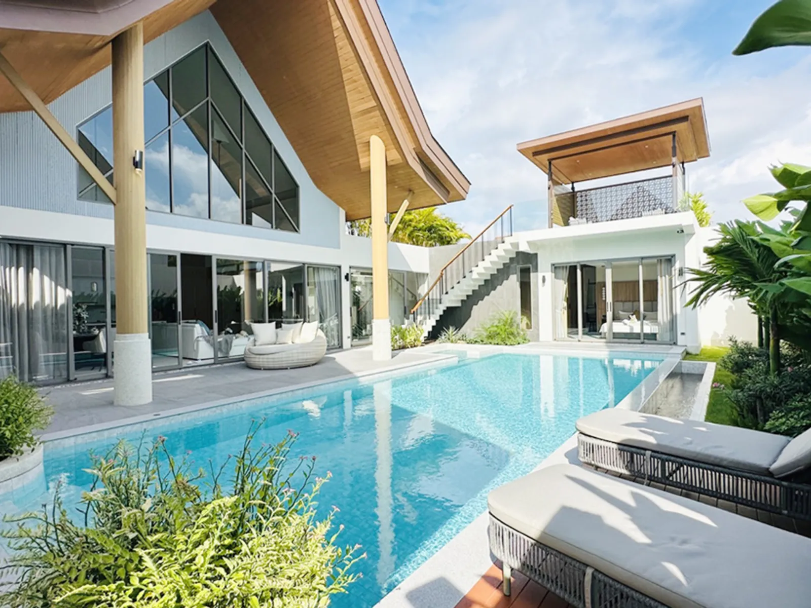 4-Bedroom Luxury Pool Villa with Rooftop Sala for Rent, Bang Tao - Bang Tao, Phuket - Photo 3