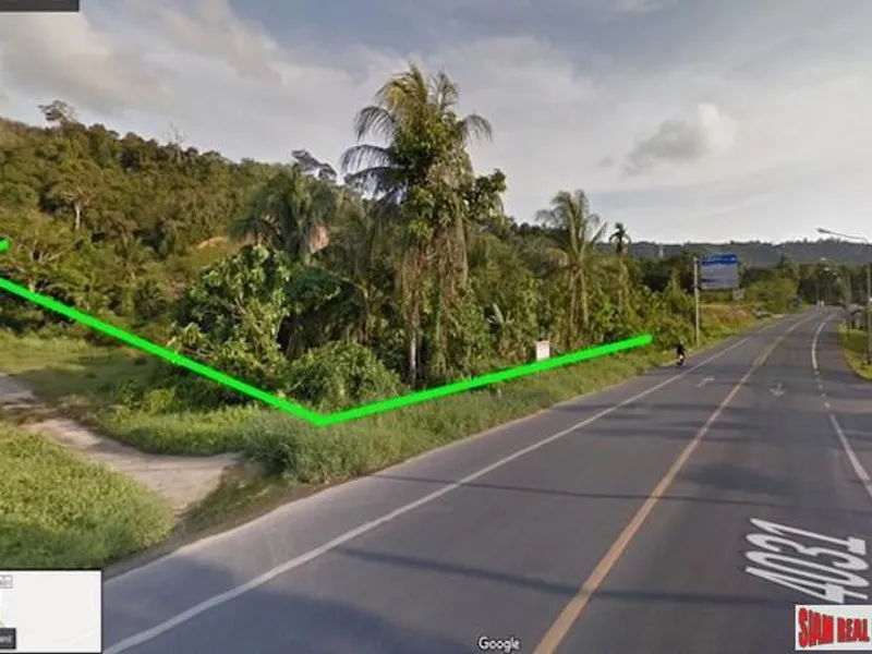 3,024 sqm Land Near Phuket Airport and Nai Yang Beach, Freehold - Nai Yang, Phuket - Main photo
