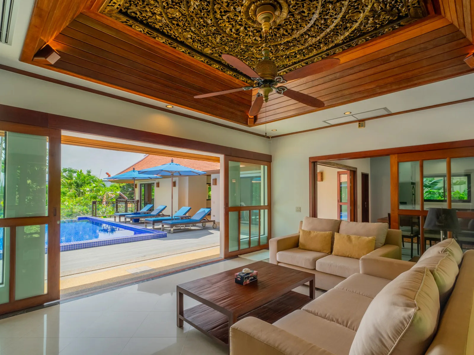 Baan Ton Sai, 4-Bedroom Thai-Balinese Villa for Rent, Nai Harn Baan Bua - Nai Harn, Phuket - Photo 11