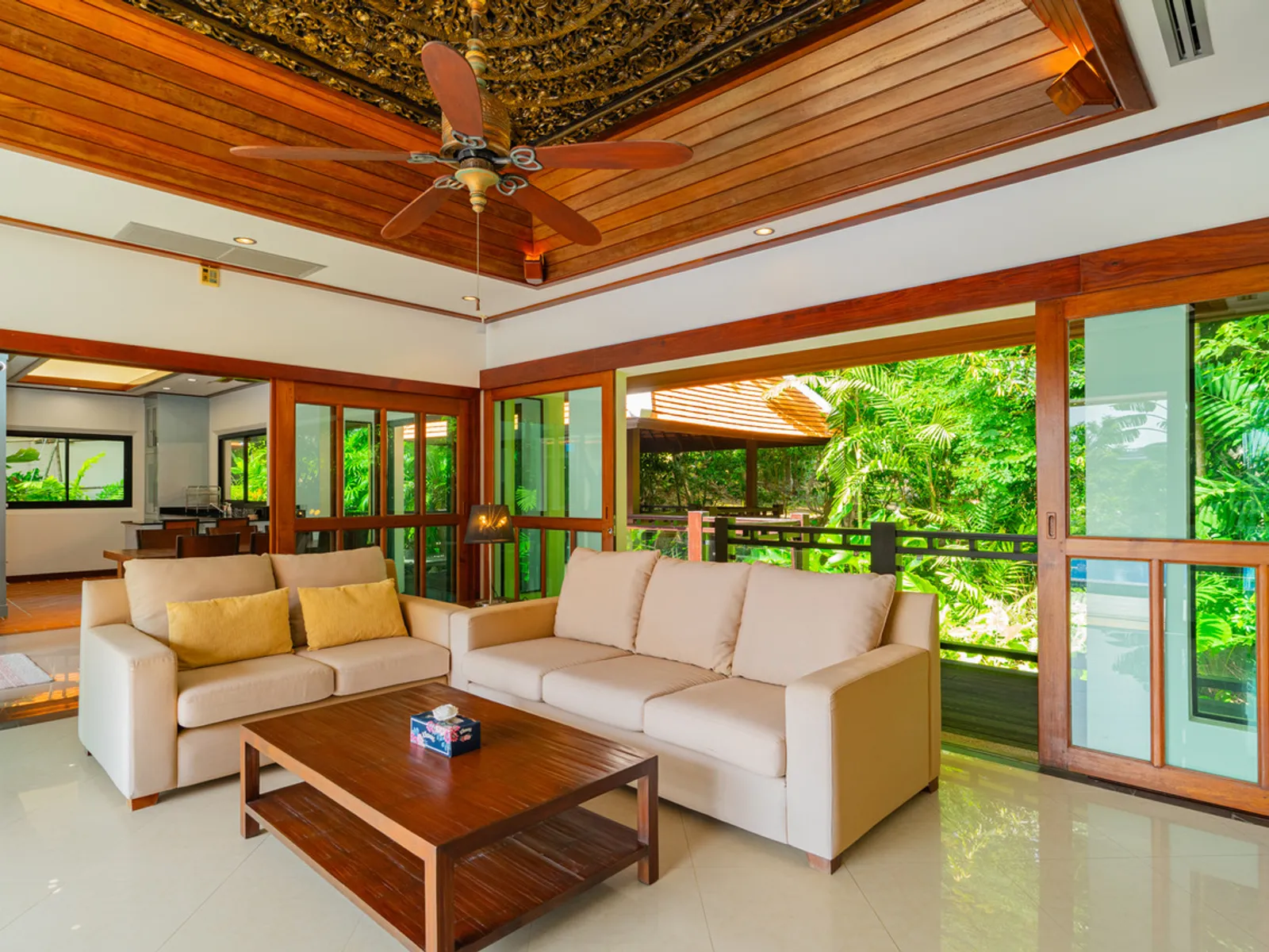 Baan Ton Sai, 4-Bedroom Thai-Balinese Villa for Rent, Nai Harn Baan Bua - Nai Harn, Phuket - Photo 12