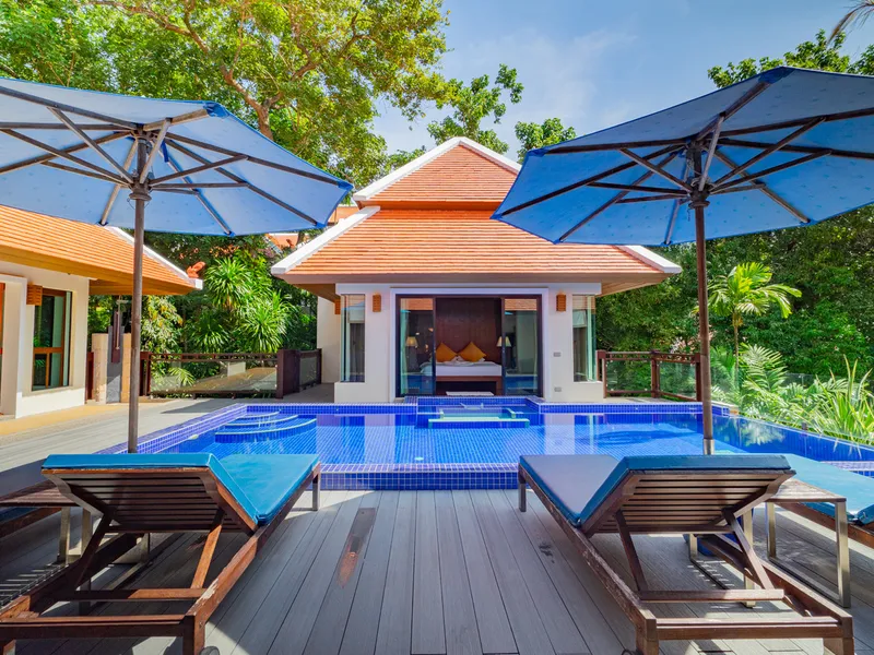 Baan Ton Sai, 4-Bedroom Thai-Balinese Villa for Rent, Nai Harn Baan Bua - Nai Harn, Phuket - Main photo