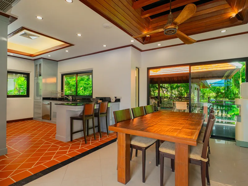 Baan Ton Sai, 4-Bedroom Thai-Balinese Villa for Rent, Nai Harn Baan Bua - Nai Harn, Phuket - Main photo